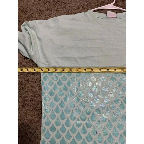 DISNEYLAND SPIRIT JERSEY The Little Mermaid Ariel Scales Novelty Princess XL - Picture 10 of 12